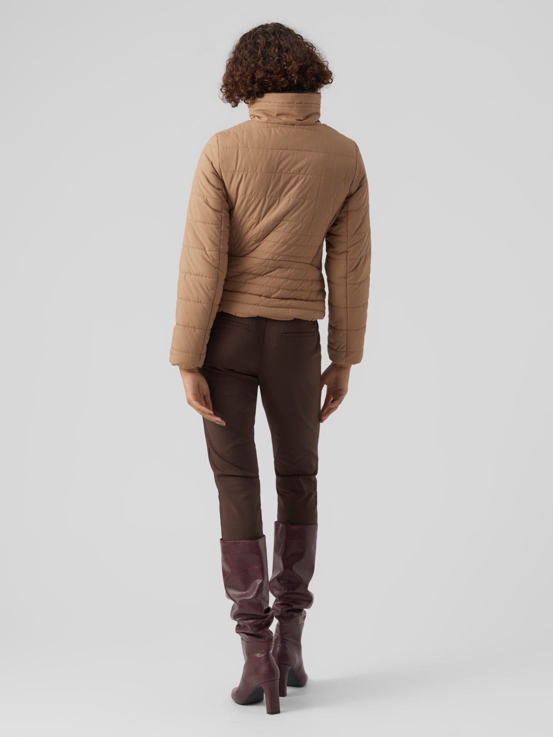 VMCLARISA Puffer jacket - Tigers Eye