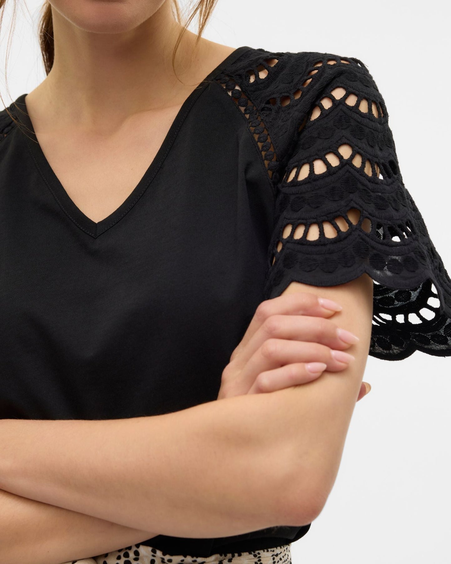 VMBLASY FRILL TOP