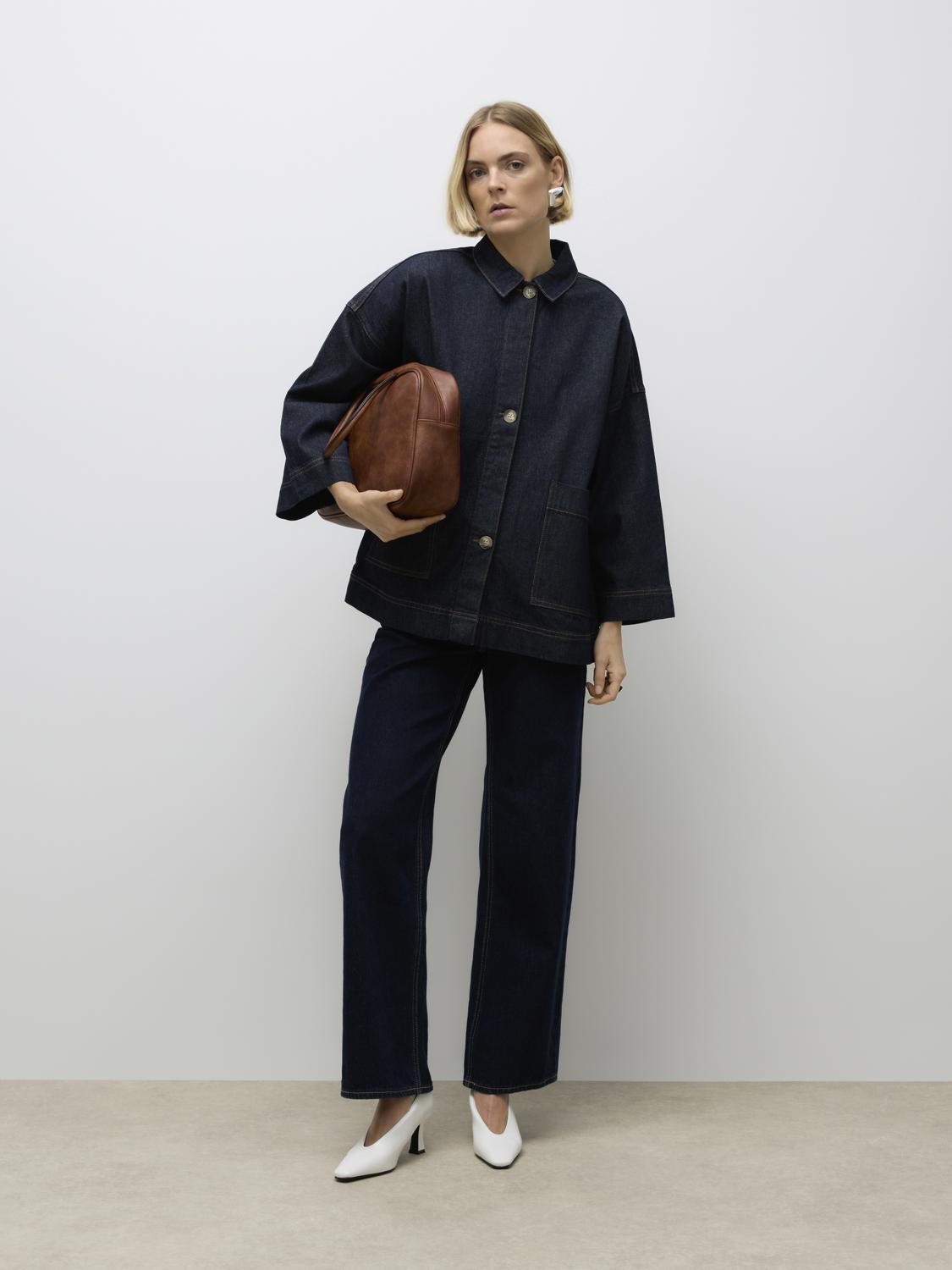 AWVERENA OVERSIZED DENIM JACKET