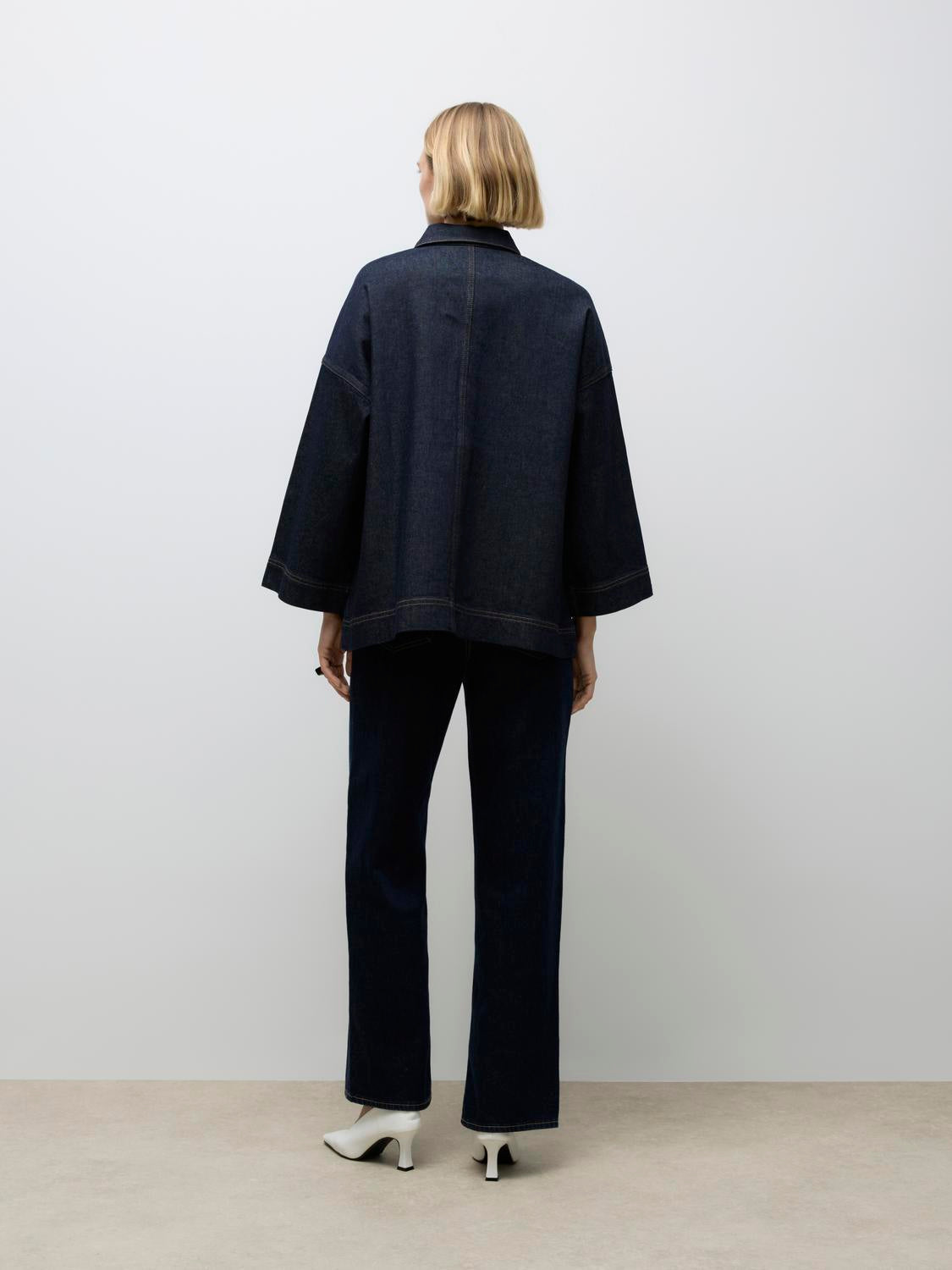 AWVERENA OVERSIZED DENIM JACKET