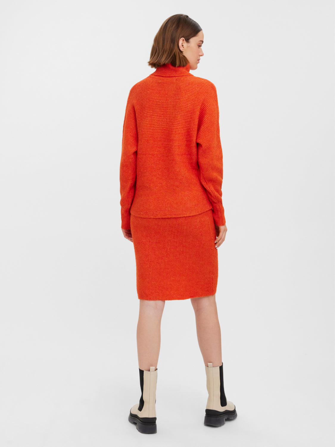 VMBRENDA Knitted pullover - Paprika