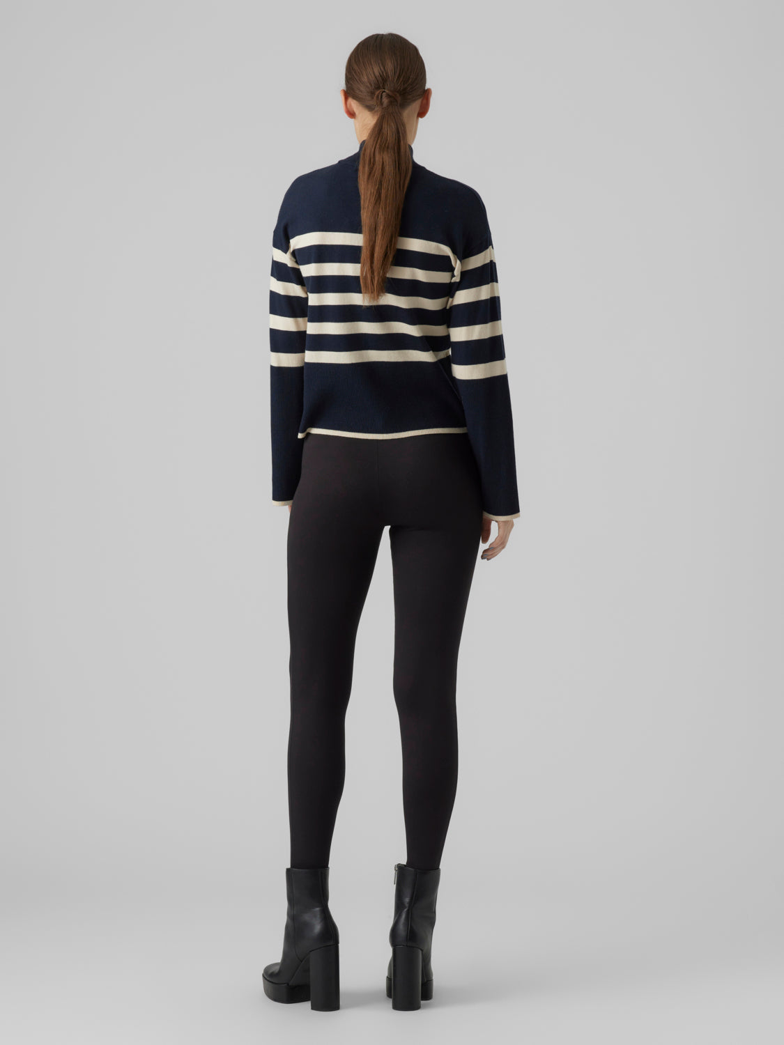 VMHAPPINESS Knitted pullover - Navy Blazer