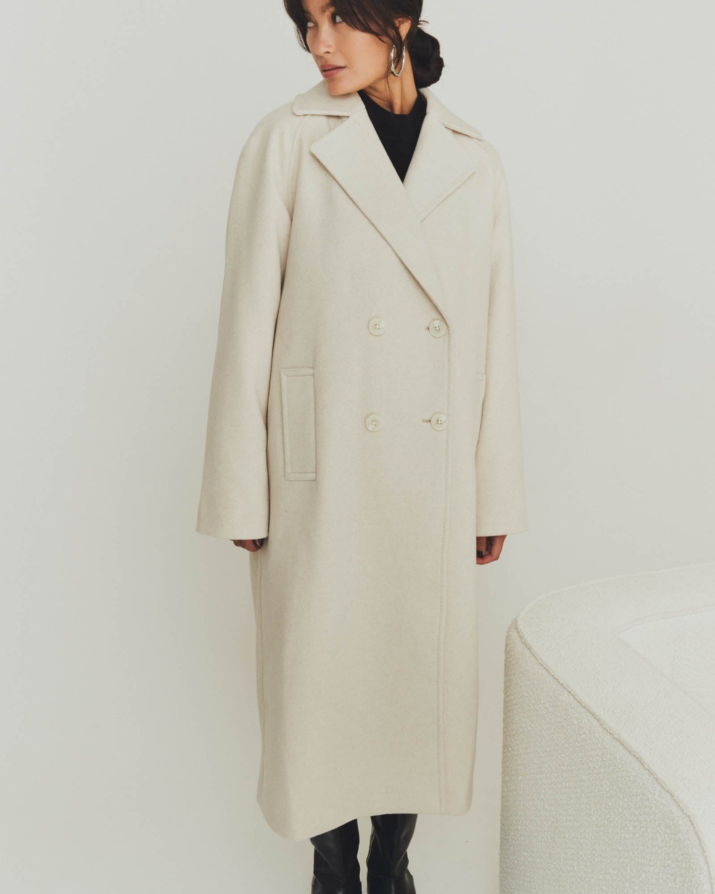YASMARGOT Double Breasted Coat