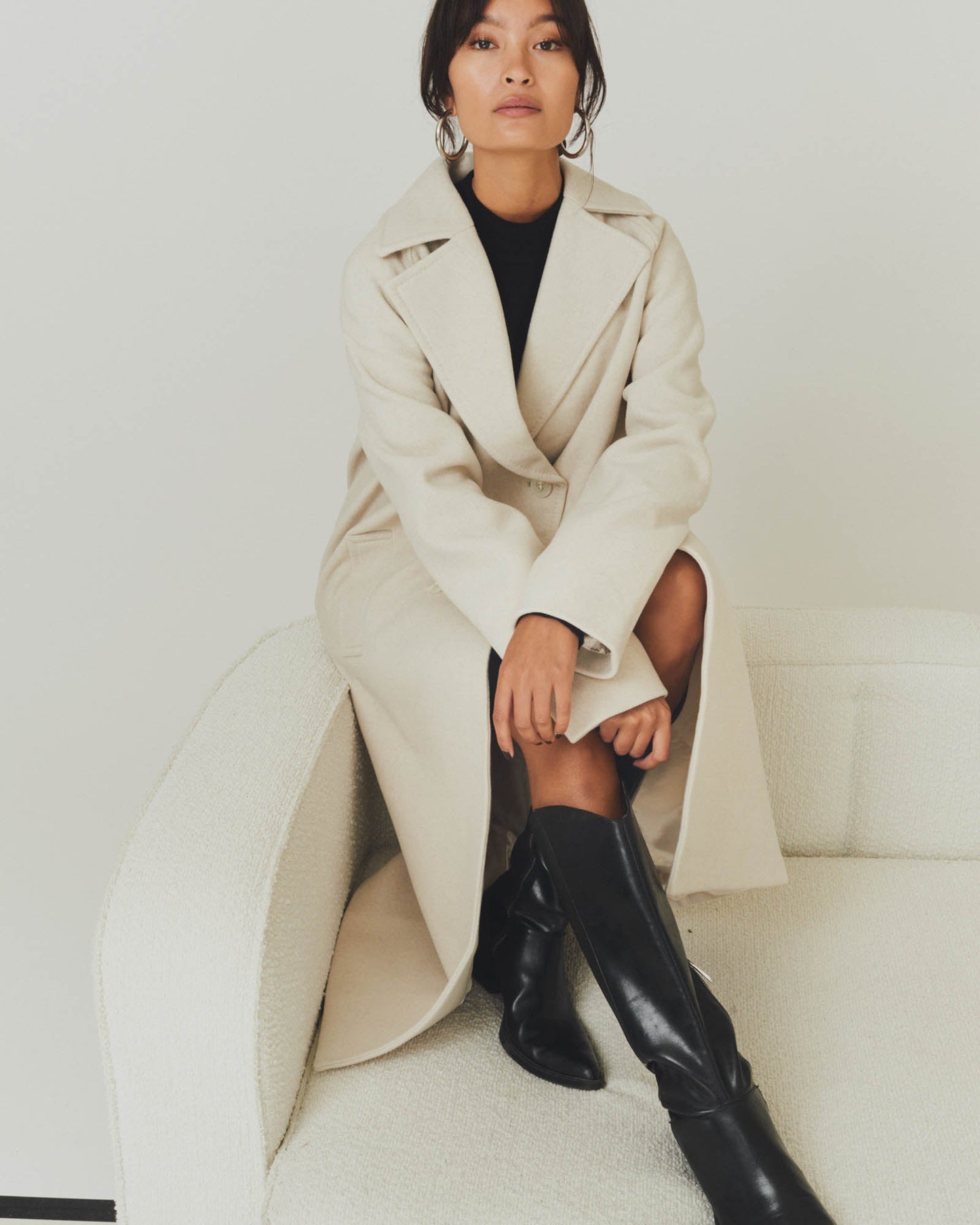 YASMARGOT Double Breasted Coat