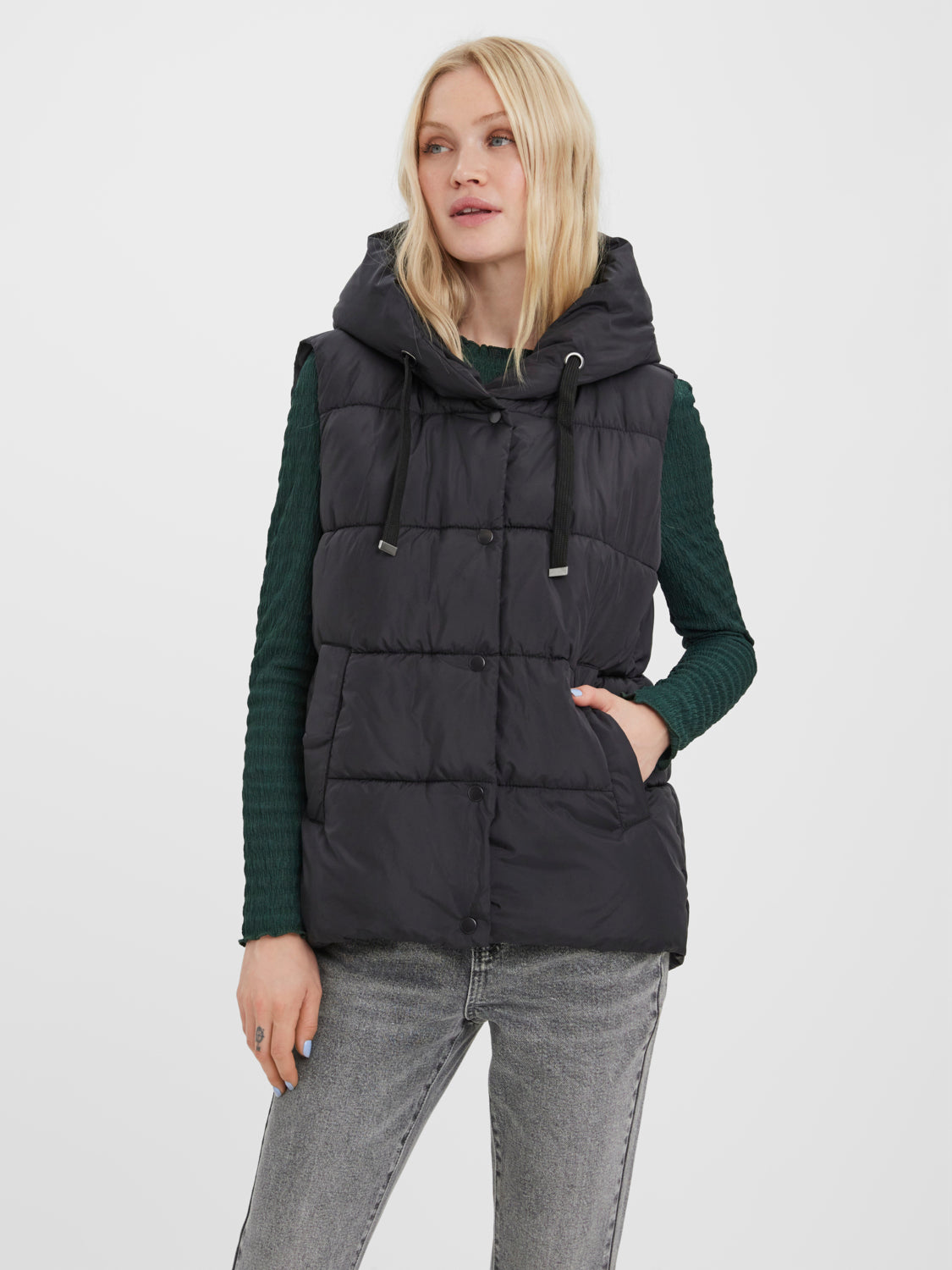 VMGEMMAHOLLY Otw Gilet - Black