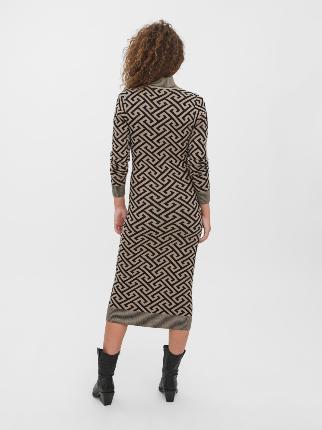 VMARIA Knitted dress - Black