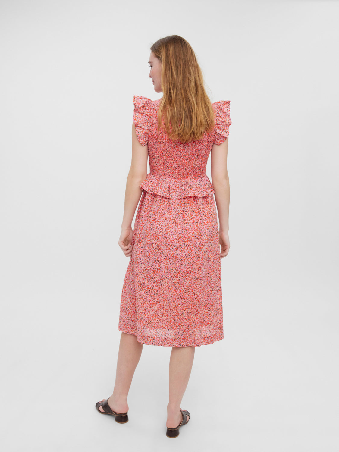 VMURBA Long dress - Cherry Tomato