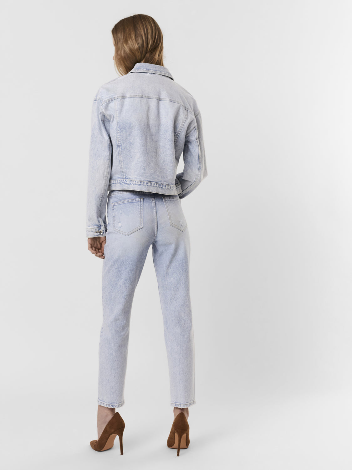 VMBRENDA Jacket - Light Blue Denim