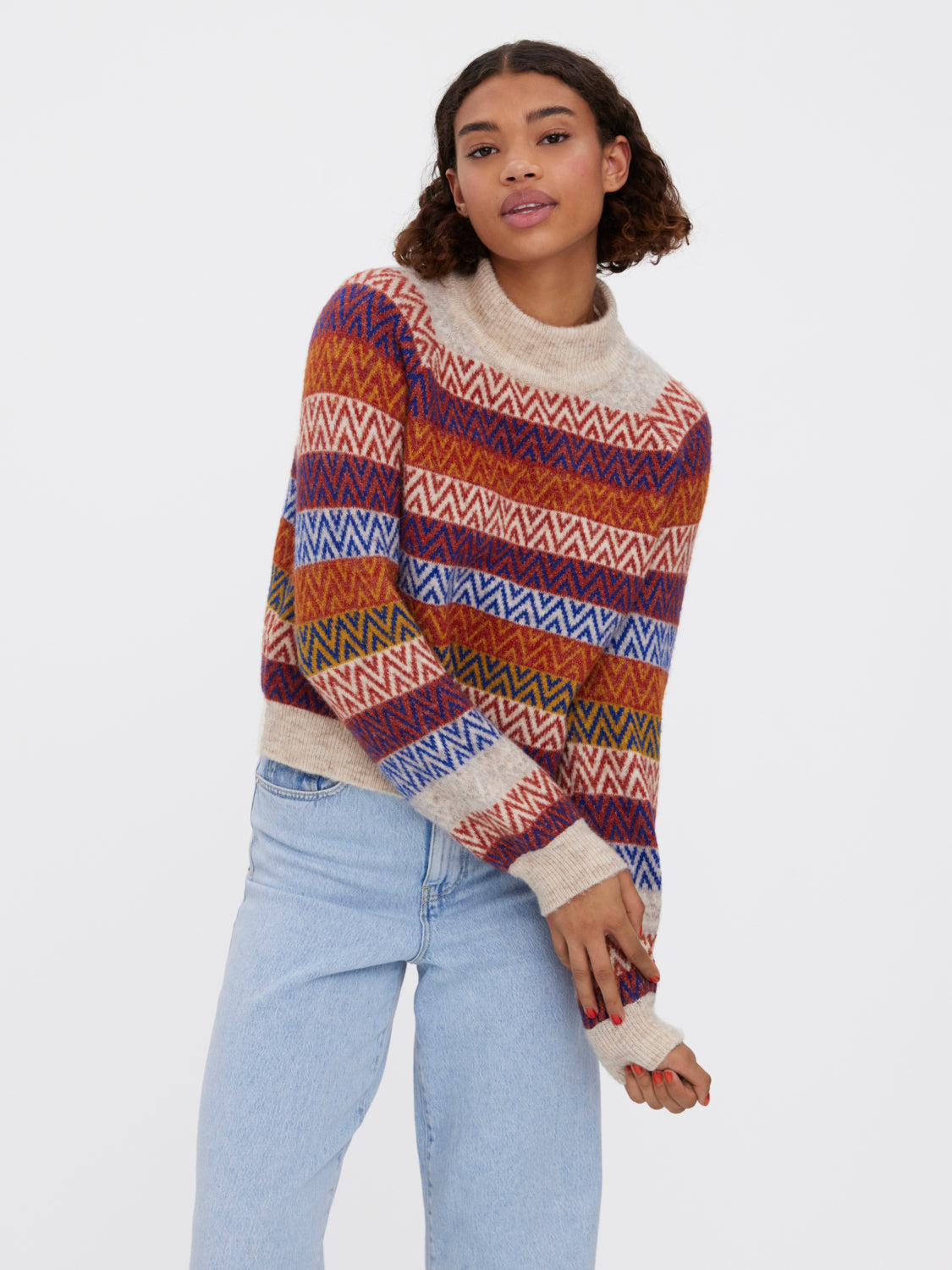 VMRAIL Knitted pullover - Birch
