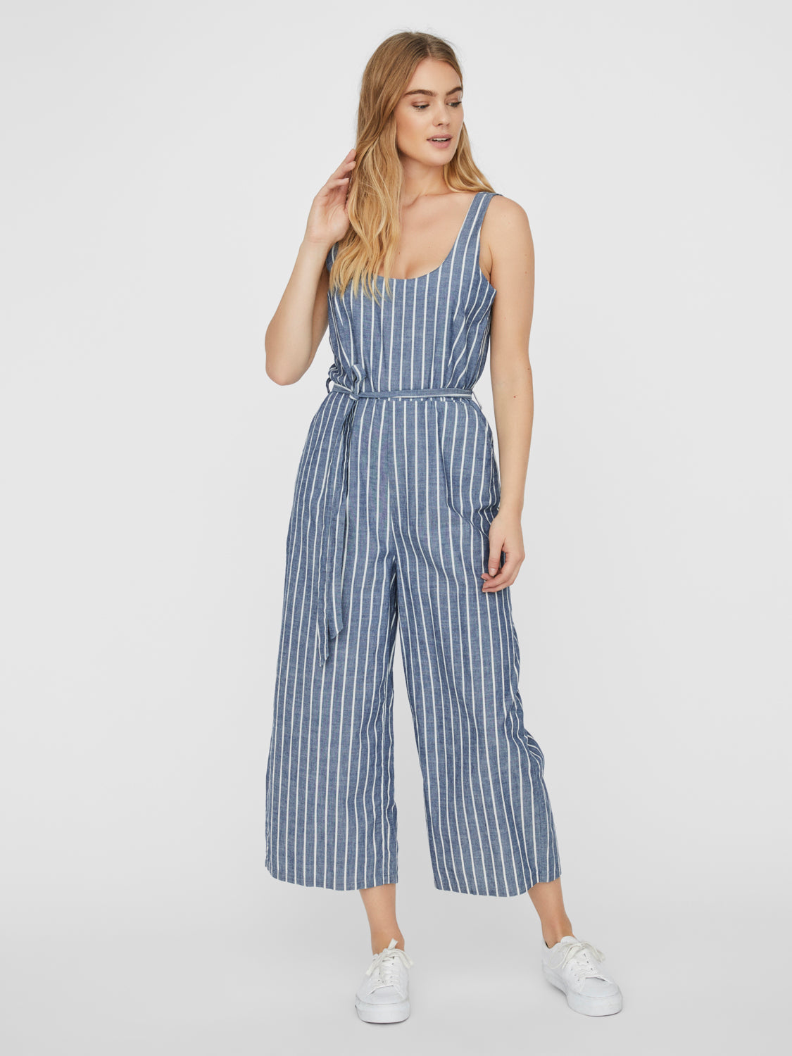 VMDOTTI Jumpsuit - Medium Blue Denim