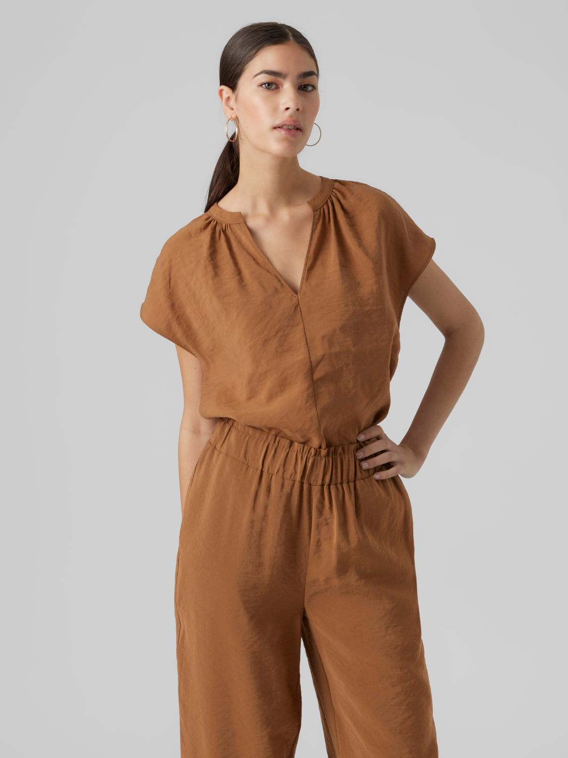 VMQUEENY Top - Toffee