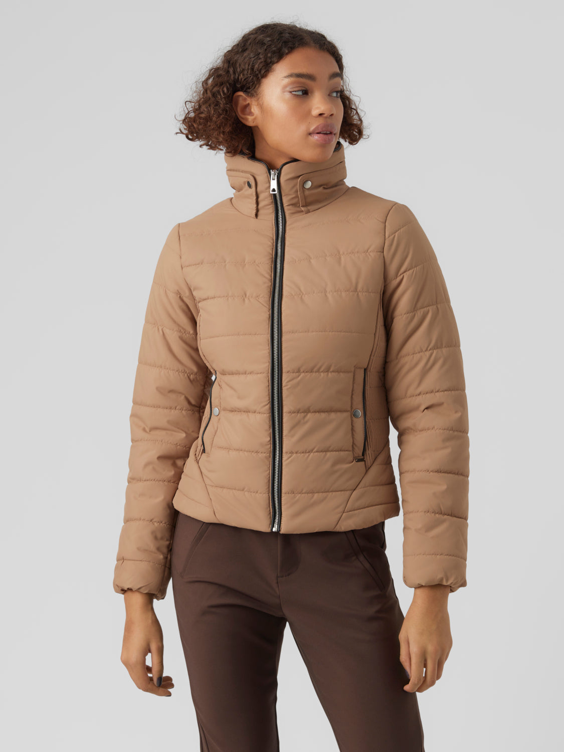 VMCLARISA Puffer jacket - Tigers Eye