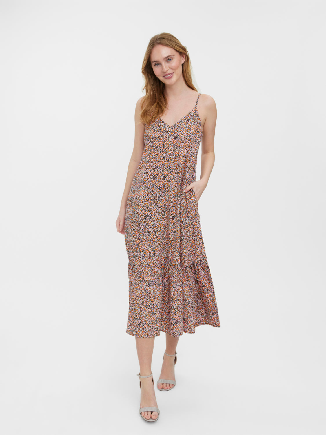 VMLIVA Long dress - Black