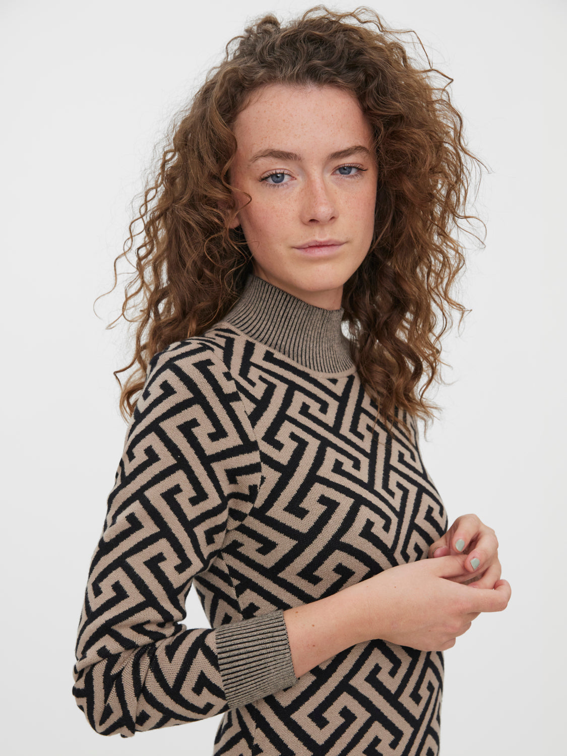 VMARIA Knitted dress - Black