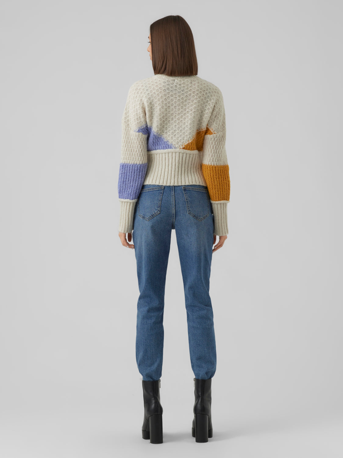 VMBIEN Knitted pullover - Birch