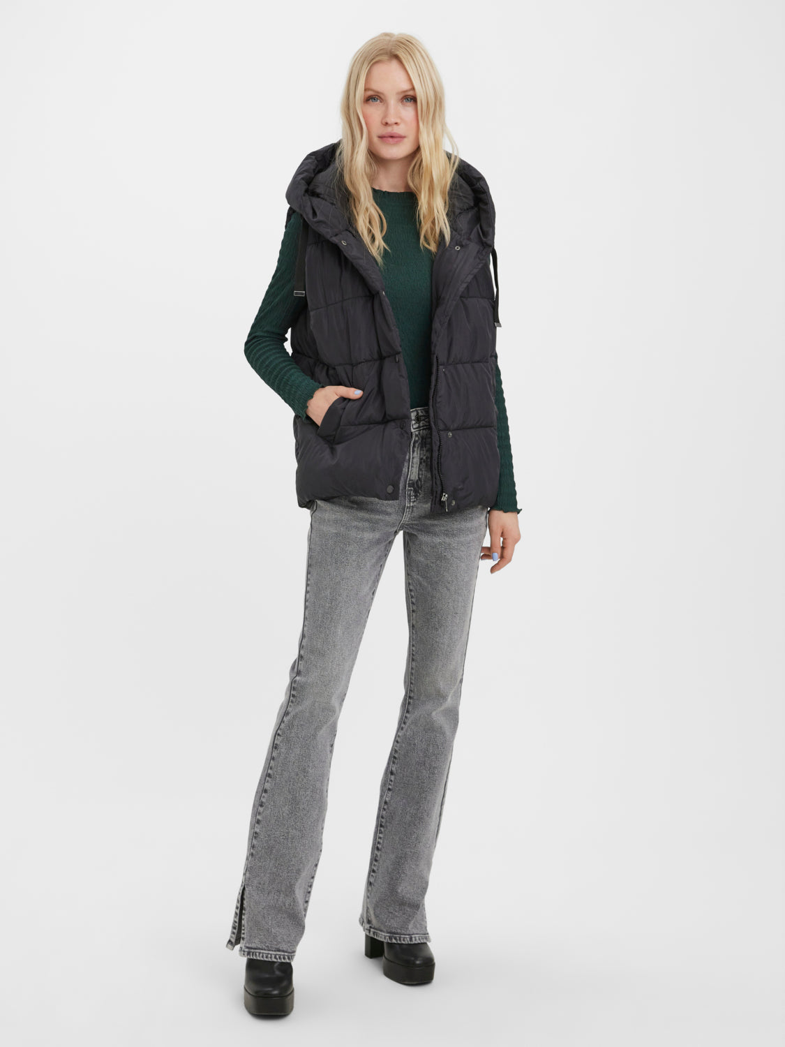 VMGEMMAHOLLY Otw Gilet - Black