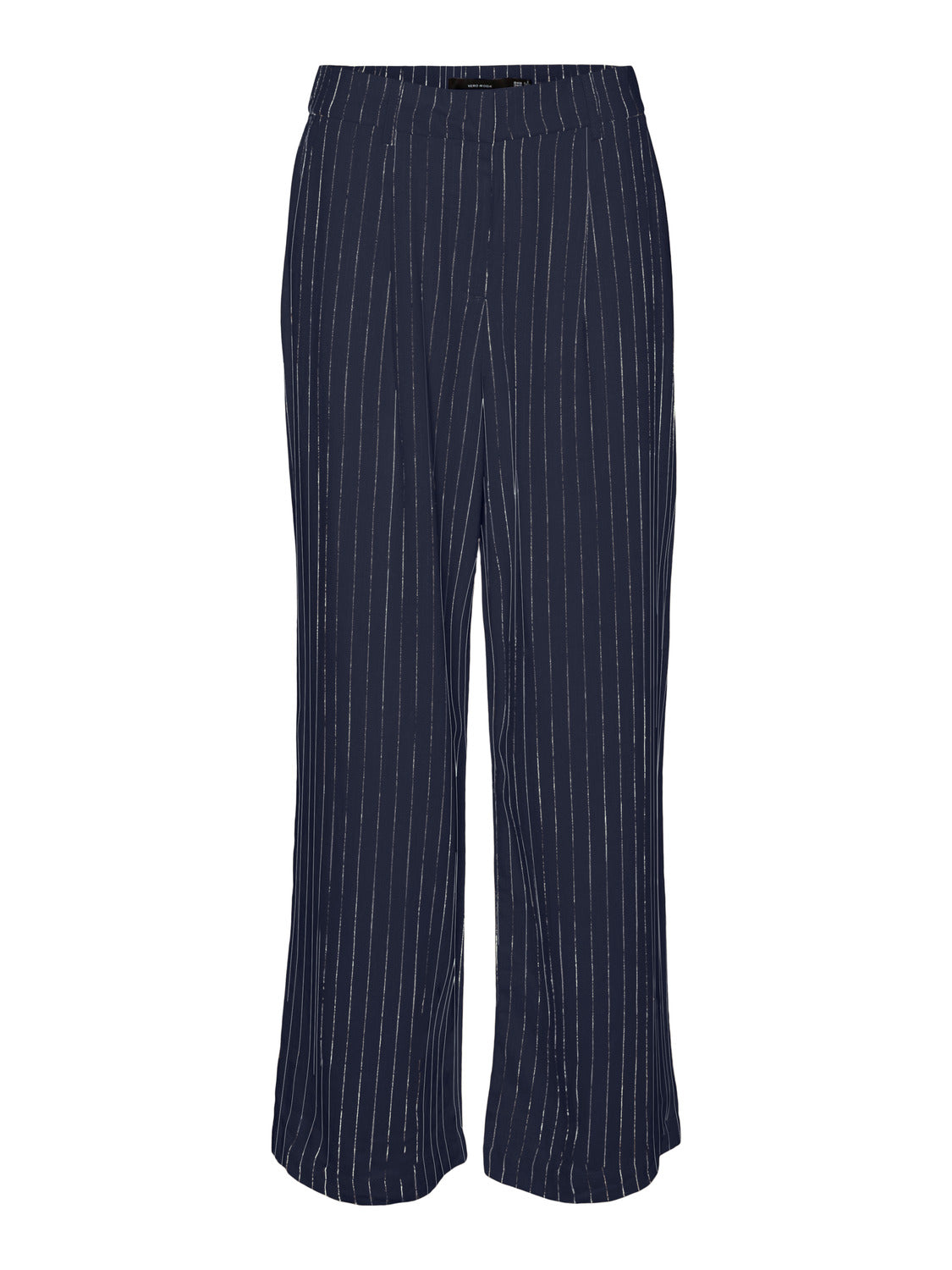 VMVERA Wide leg trousers - Navy Blazer