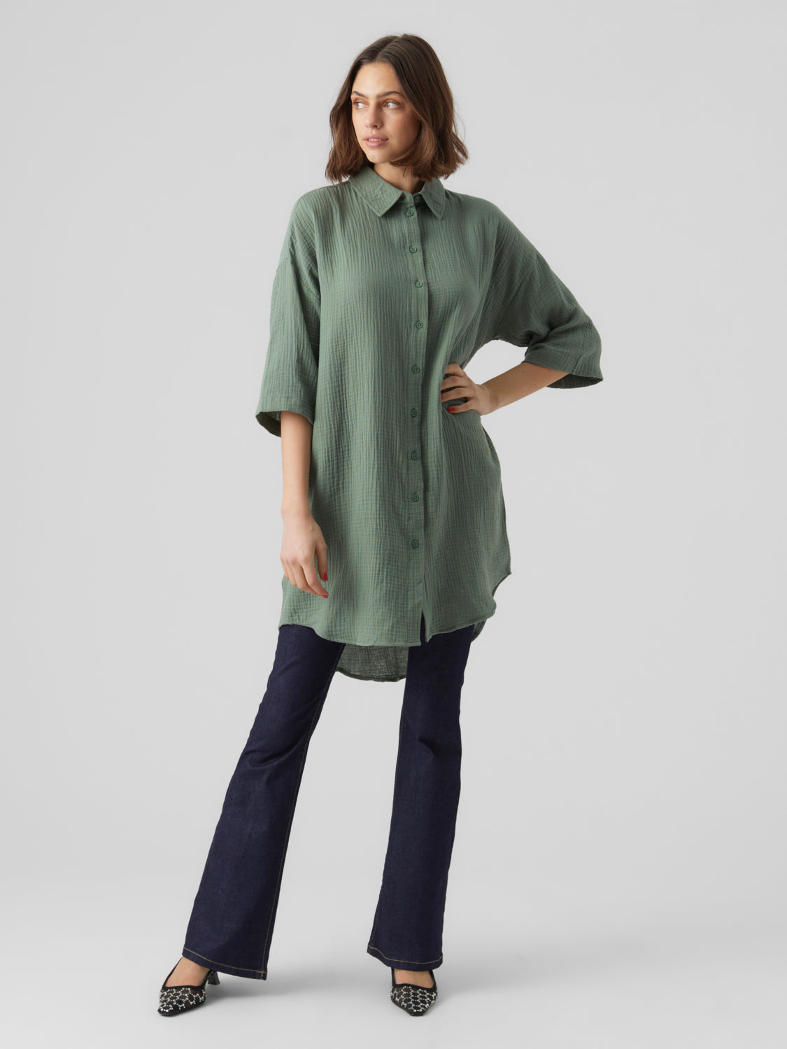 VMNATALI Shirt dress - Laurel Wreath
