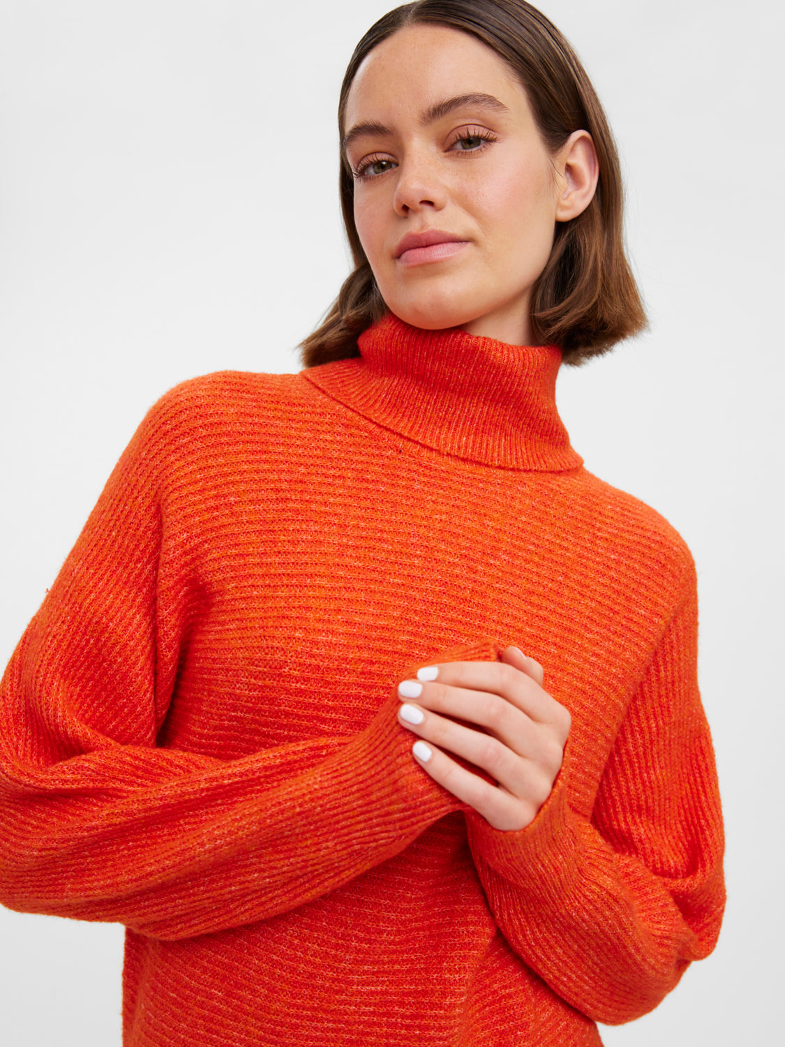 VMBRENDA Knitted pullover - Paprika