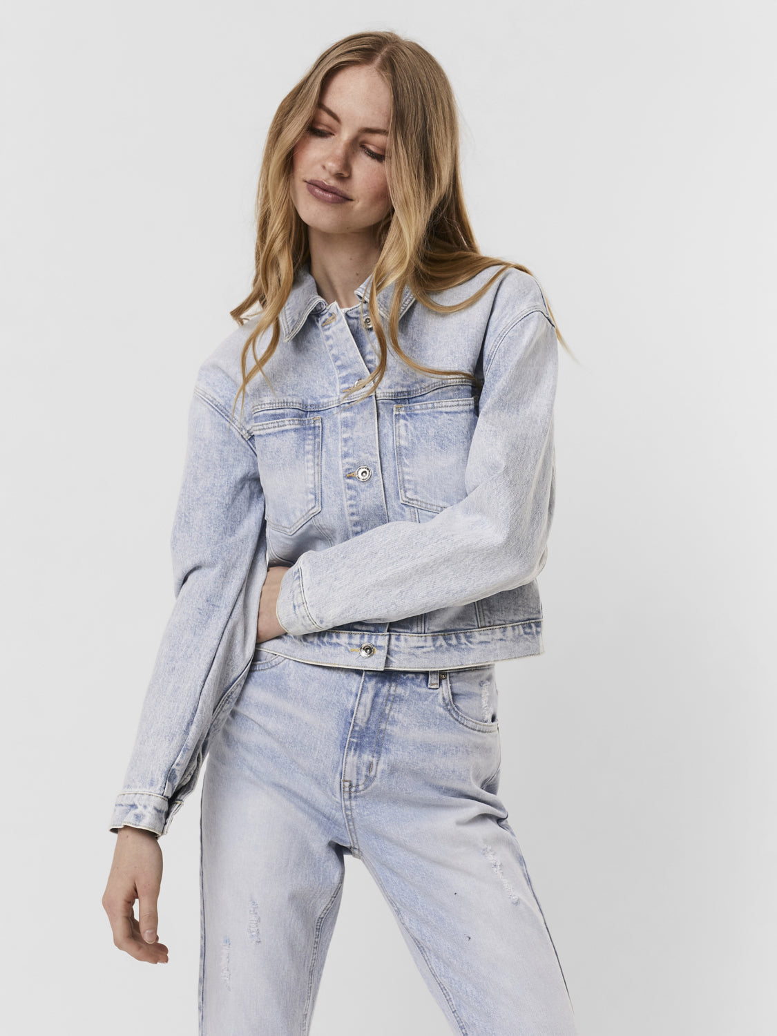 VMBRENDA Jacket - Light Blue Denim
