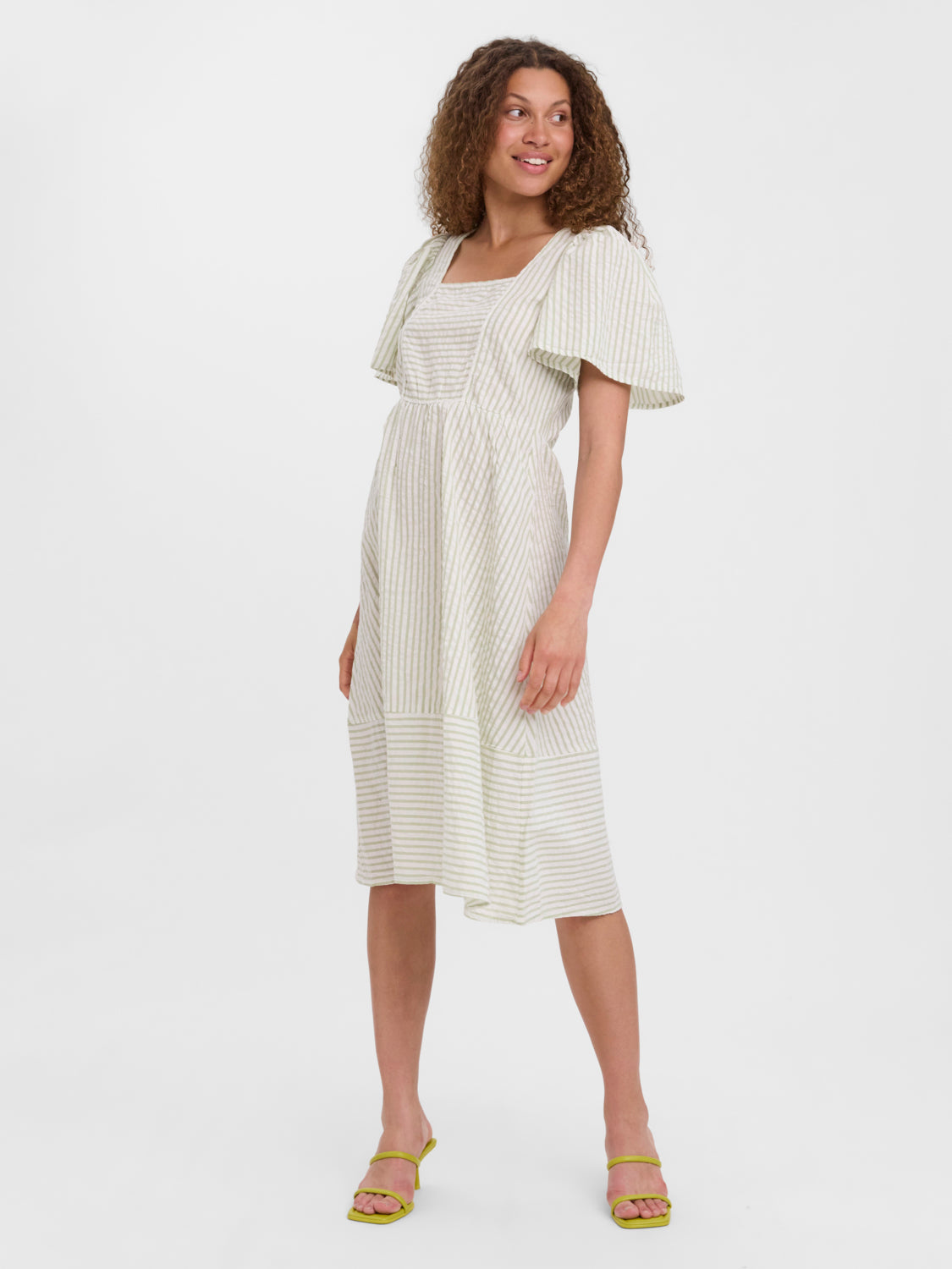 VMJUNO Short dress - Desert Sage