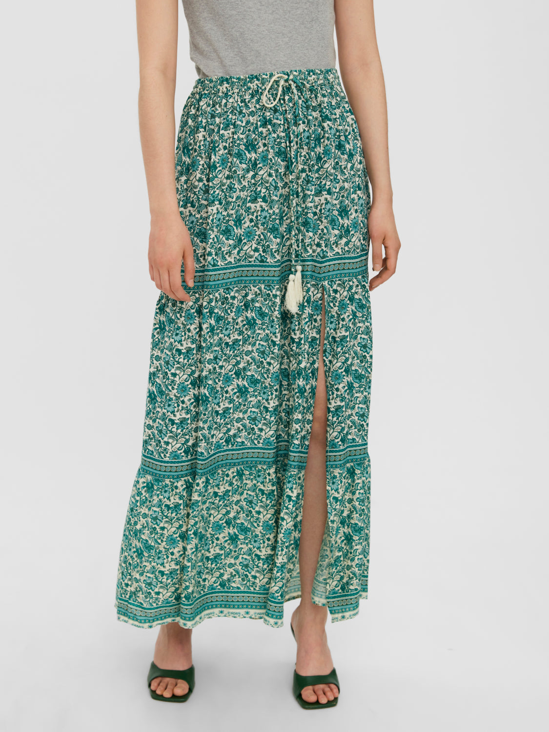 VMSANA Long skirt - Birch