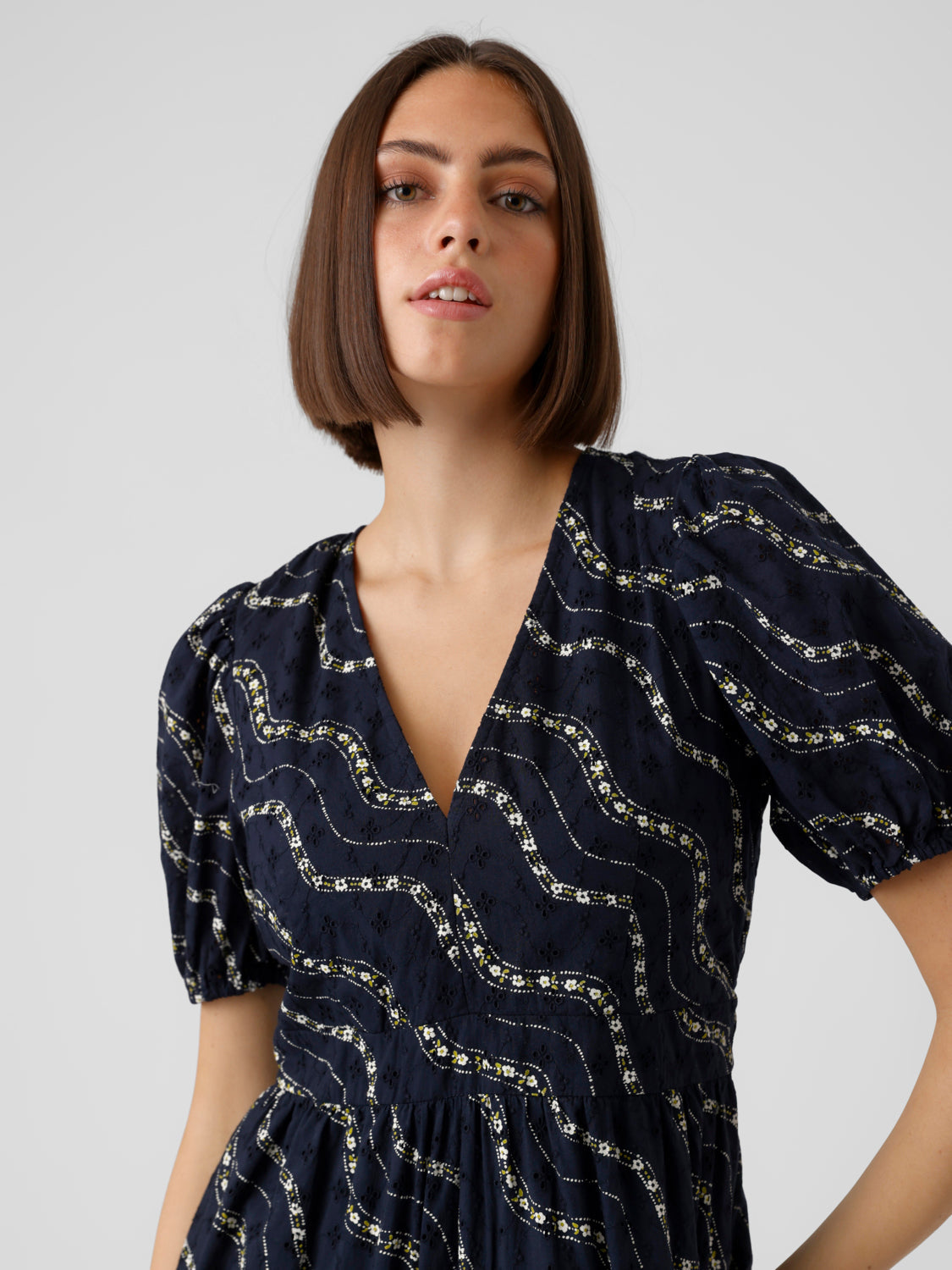 VMMONI Dress - Navy Blazer
