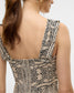VMMENNY PRINTED MIDI DRESS