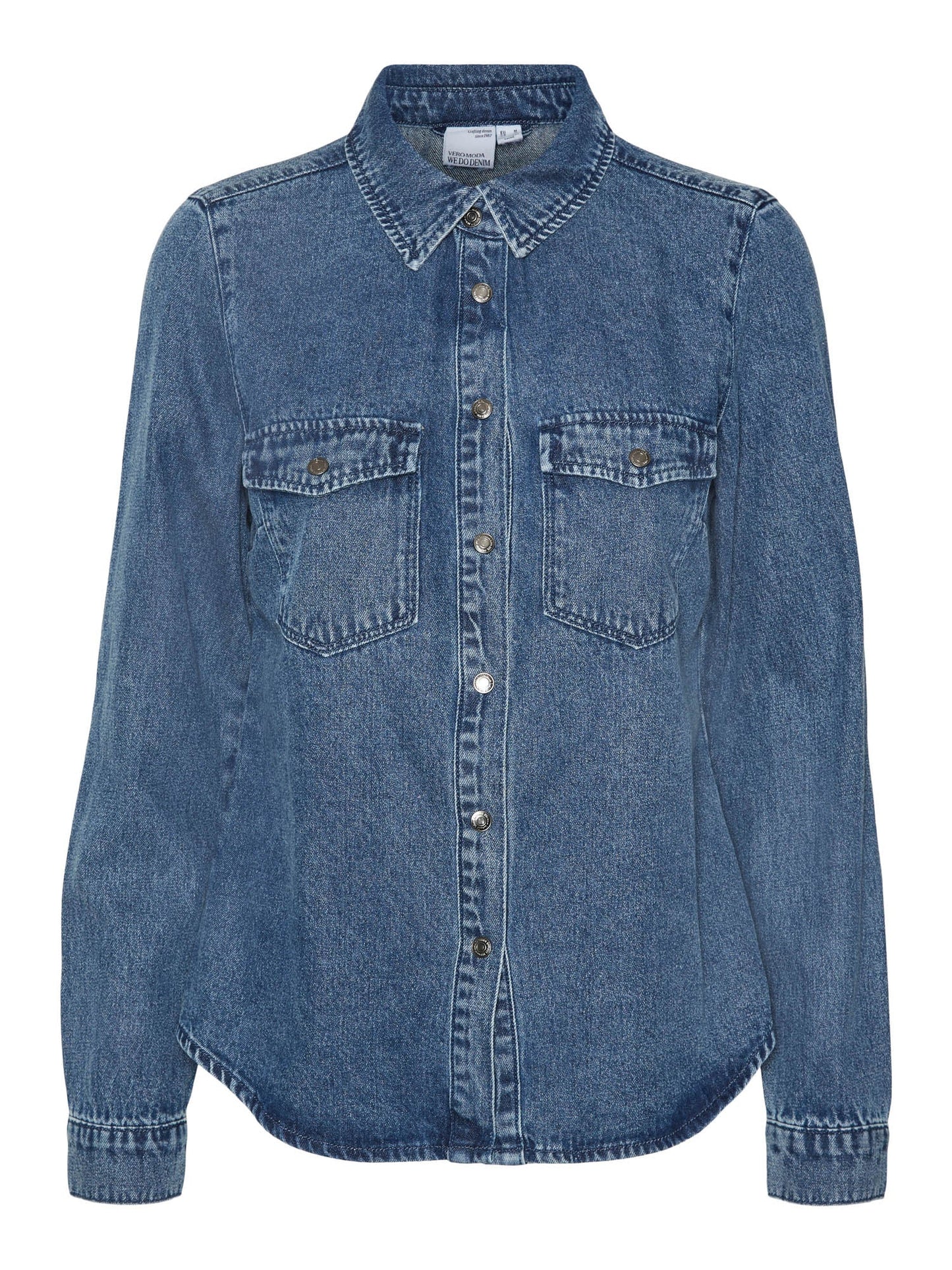 VMJENNIE LONG SLEEVE DENIM SHIRT