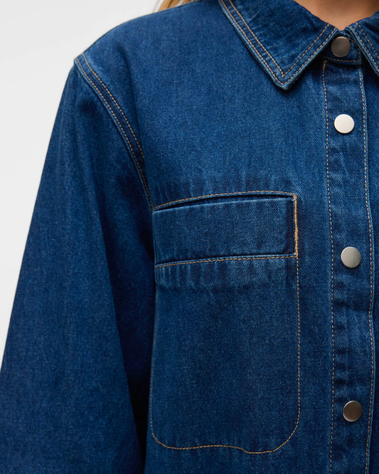VMSIGRA DENIM MINI DRESS