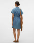VMNOTUS Short dress - Medium Blue Denim