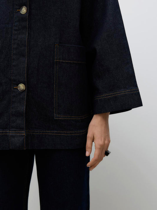 AWVERENA OVERSIZED DENIM JACKET