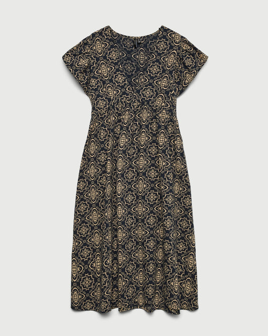VMMAYA PRINTED MIDI DRESS