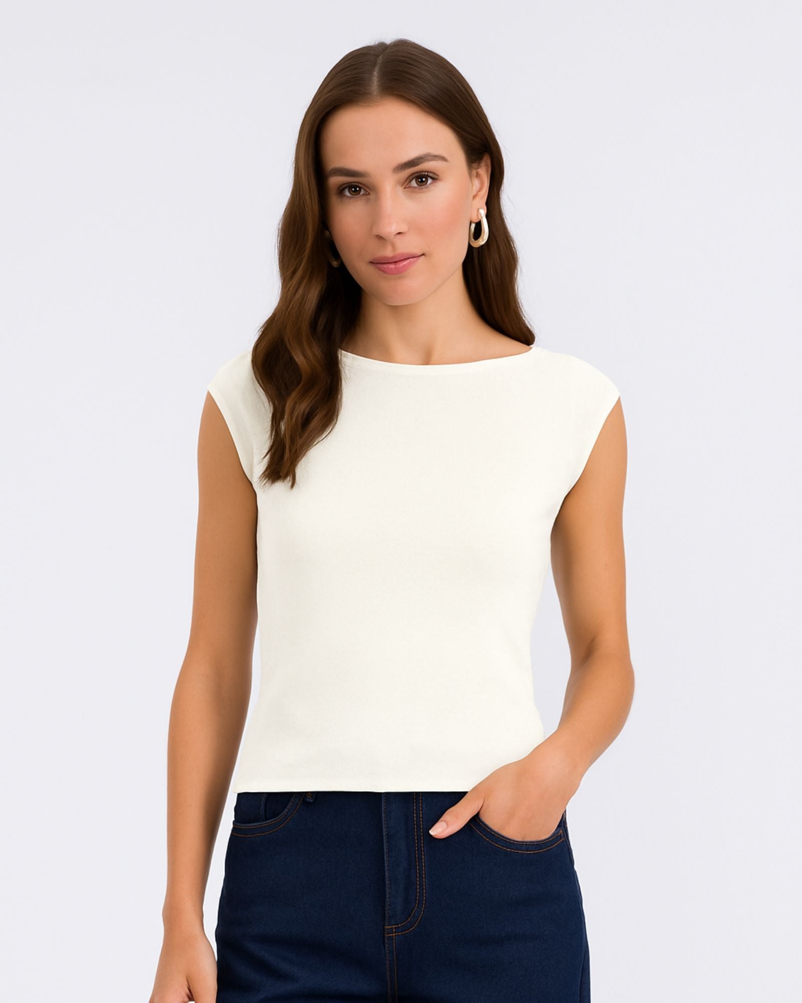 VMSOPHIE BOATNECK TOP