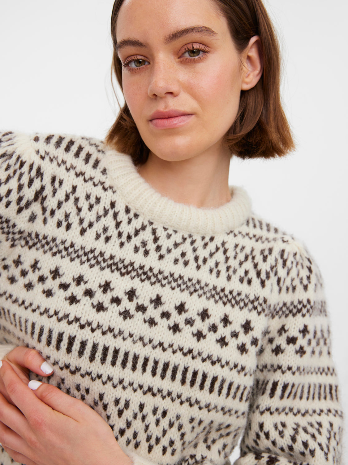 VMKAIRA Knitted pullover - Birch