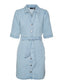 VMCALI Denim dress - Light Blue Denim