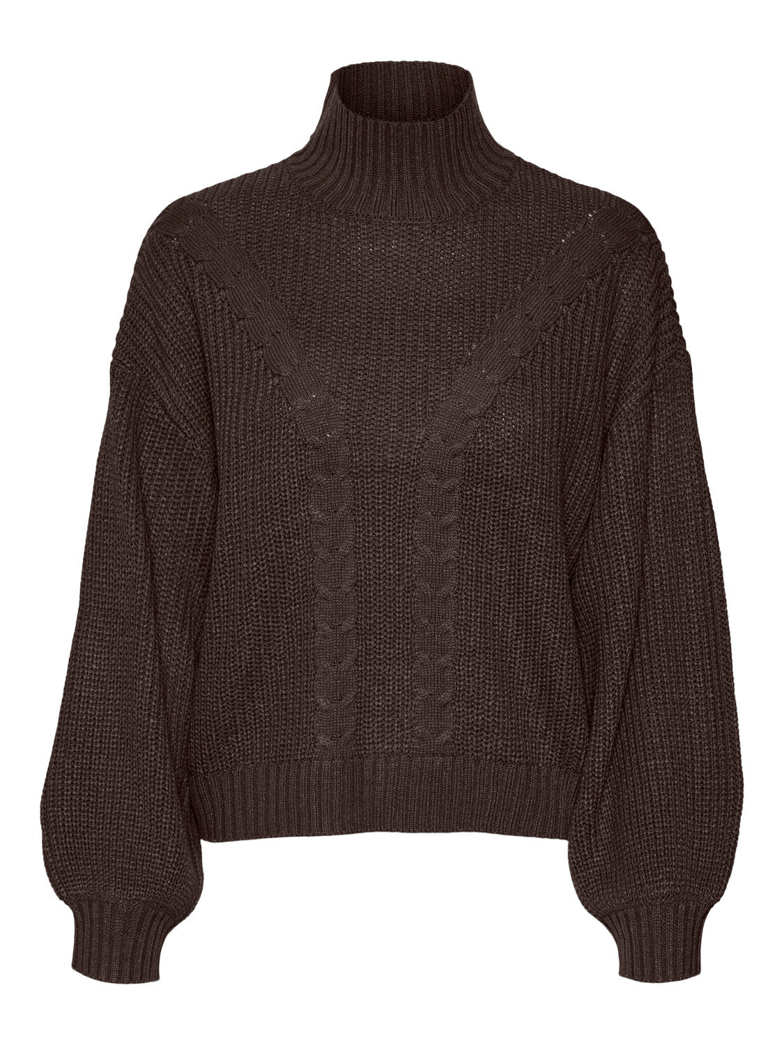 VMELLIONE Knitted pullover - Coffee Bean
