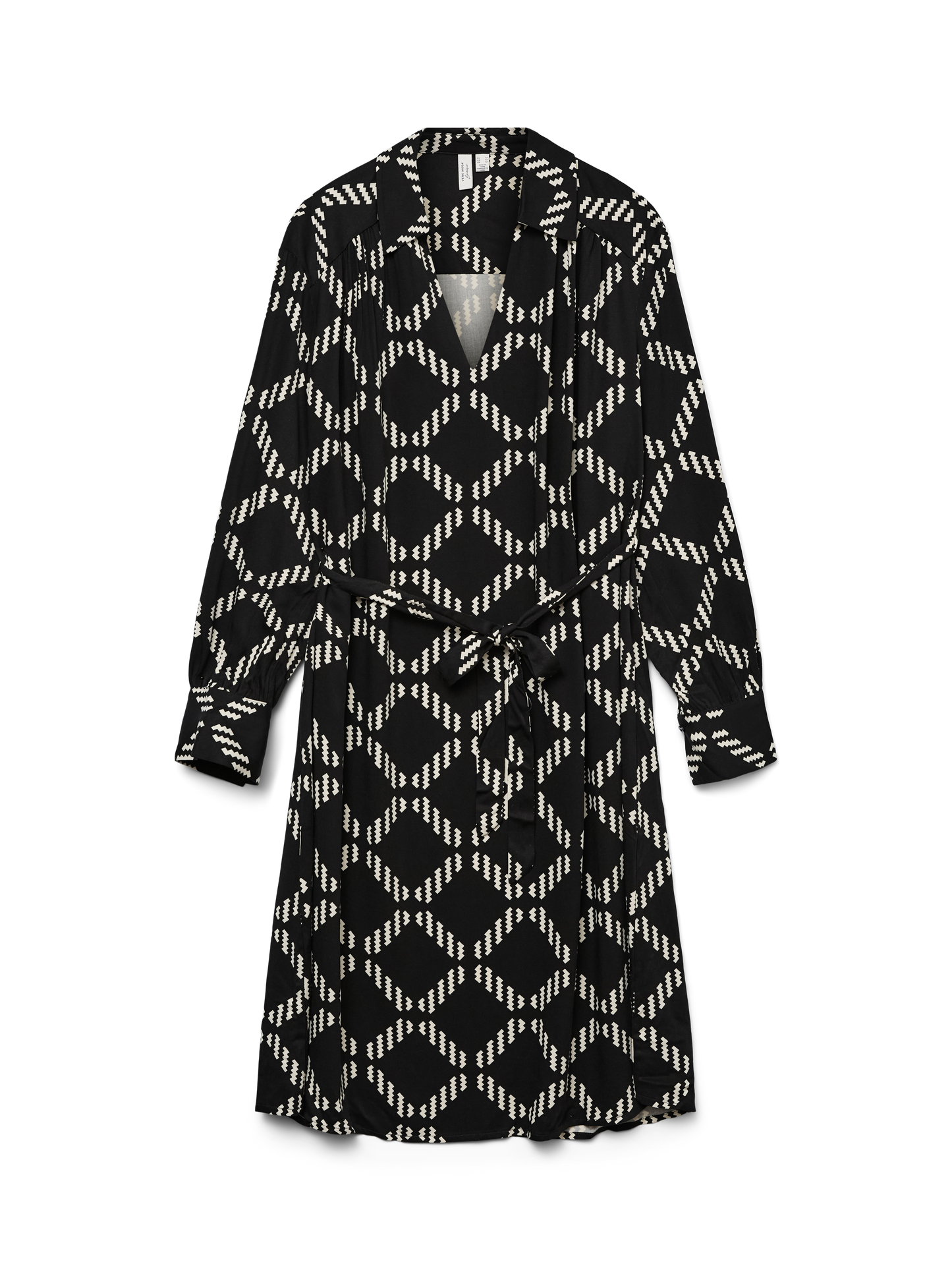 VMBRINA Printed Midi Dress