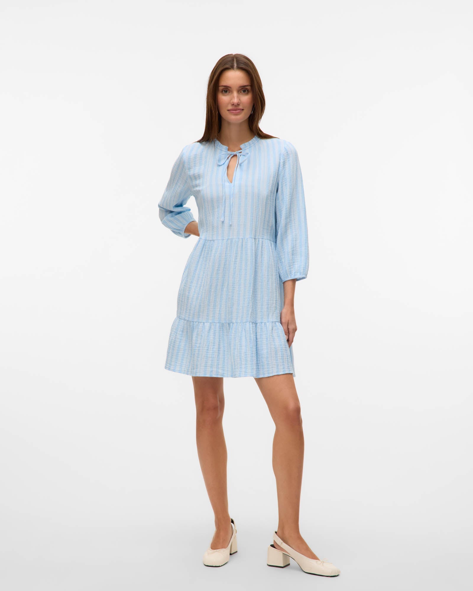 VMNANNA VOLUME LONG SLEEVE MINI DRESS