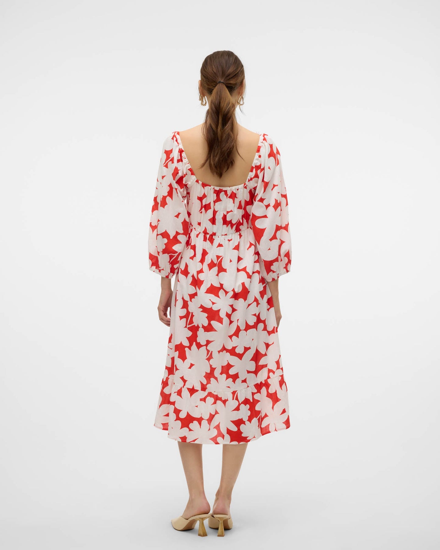 VMDICTHE FLORAL MIDI DRESS