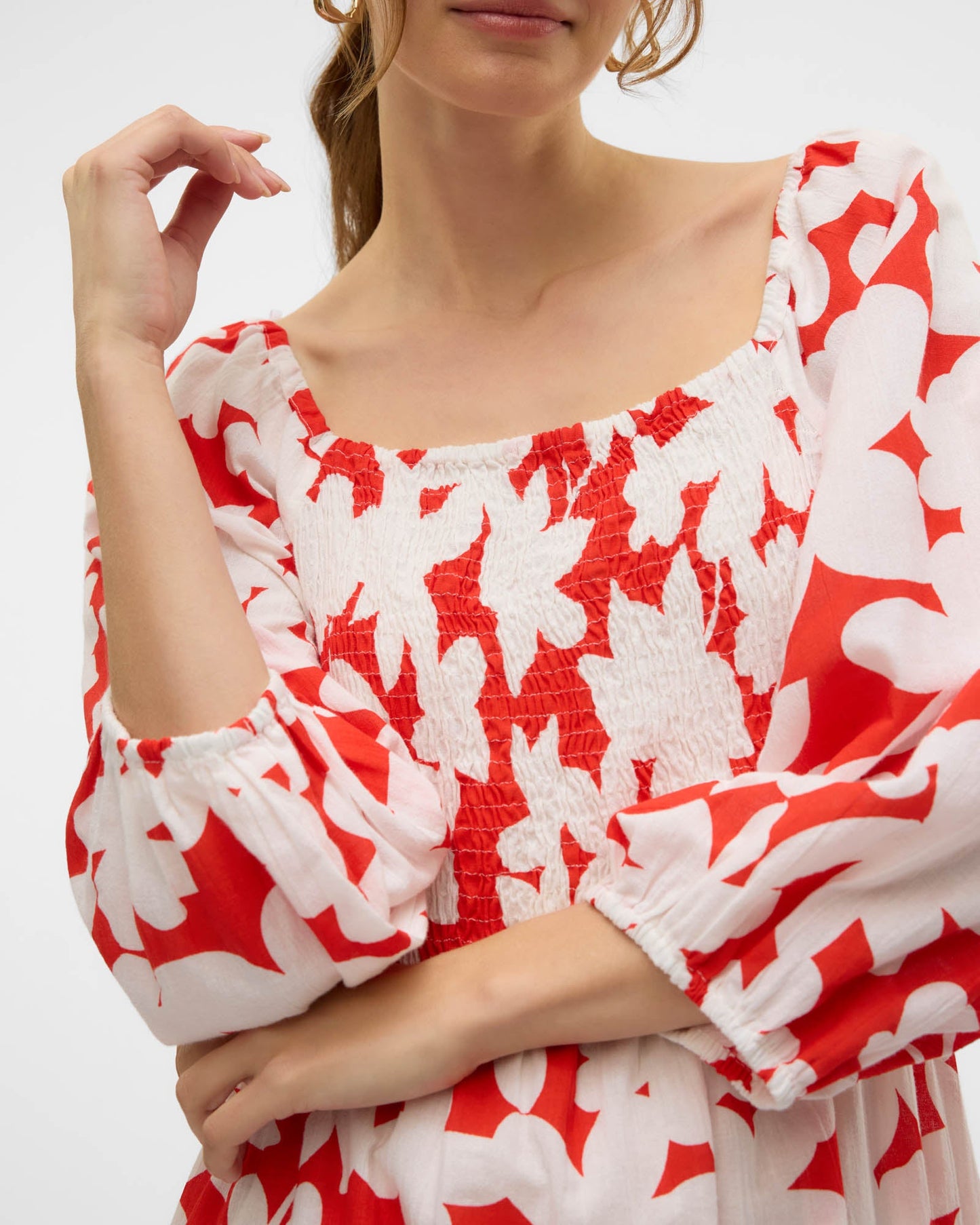 VMDICTHE FLORAL MIDI DRESS