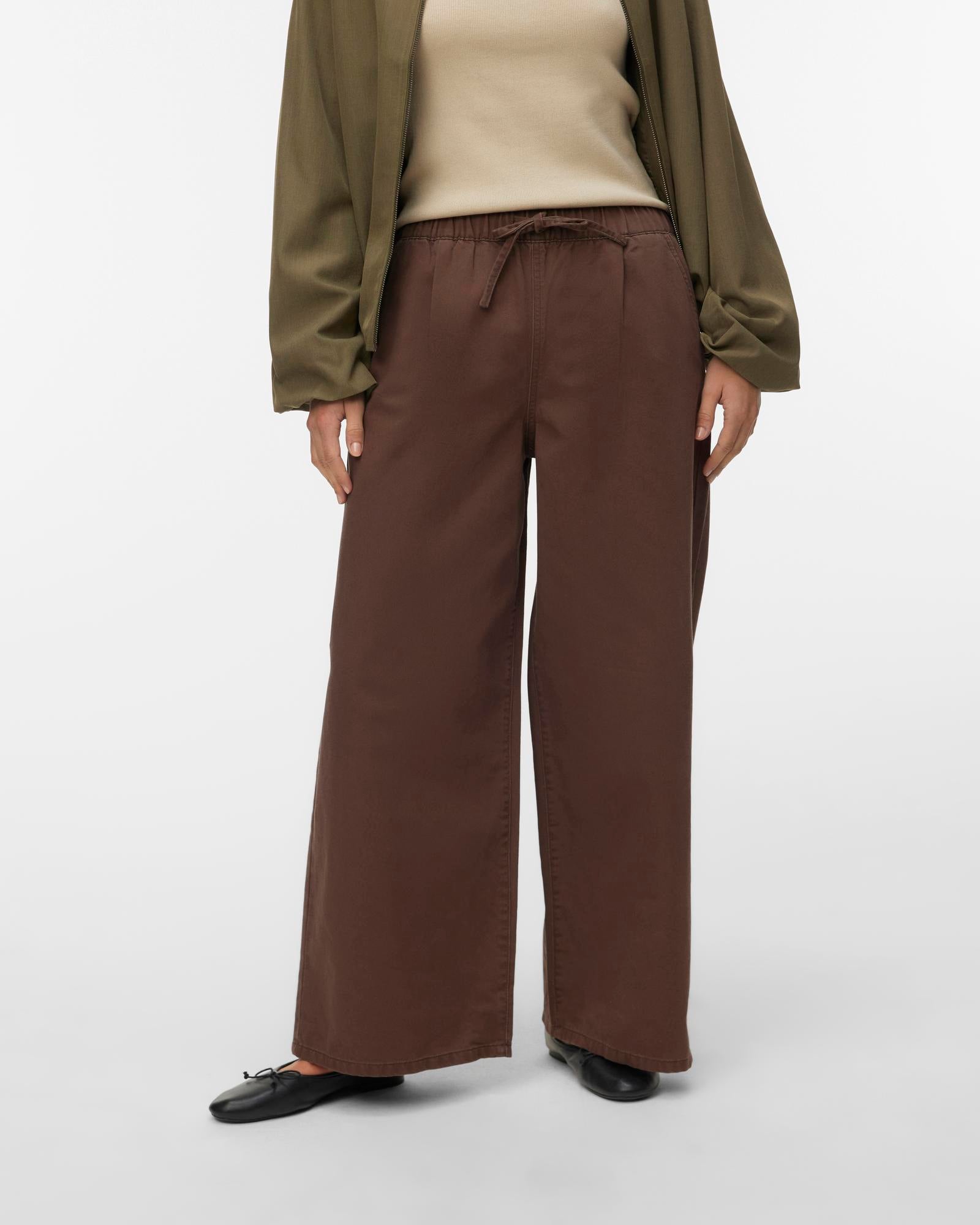 VMVALERIA WIDE PULL-ON JEANS