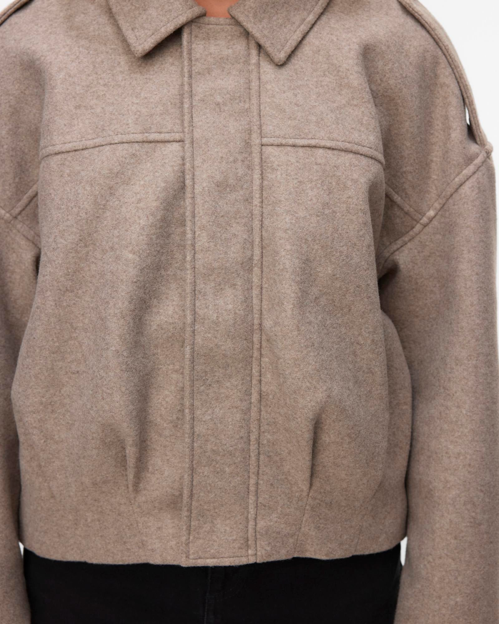VMTAJA Light Jacket - Silver Mink