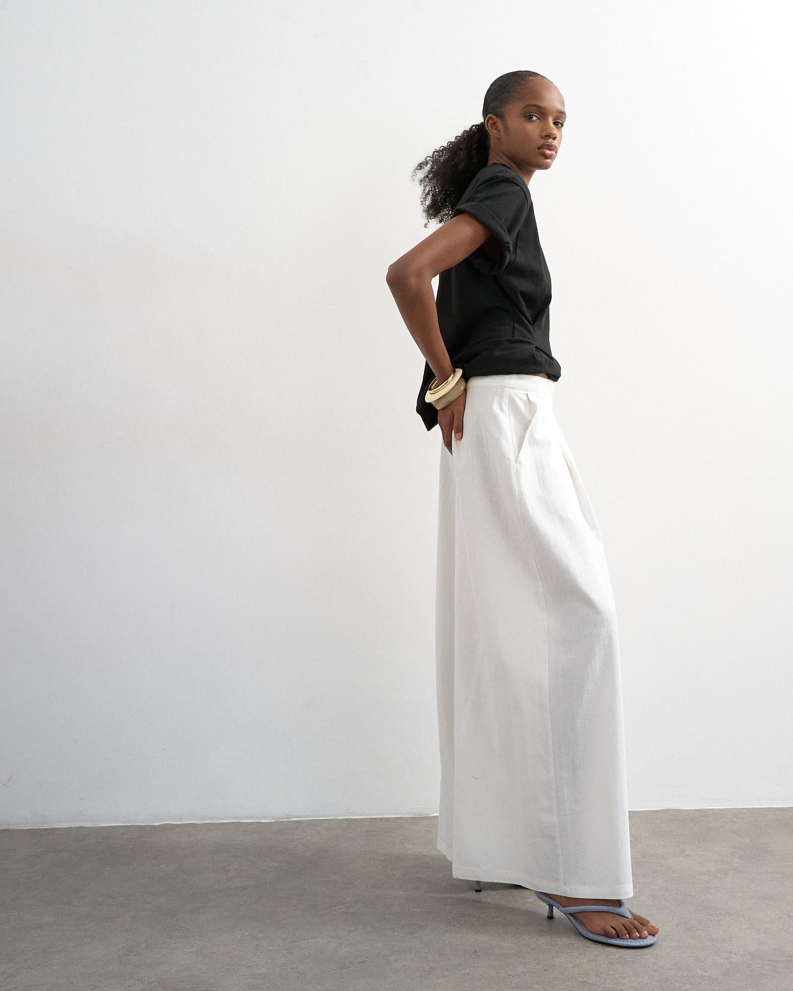 TSSUSANN WIDE PANTS