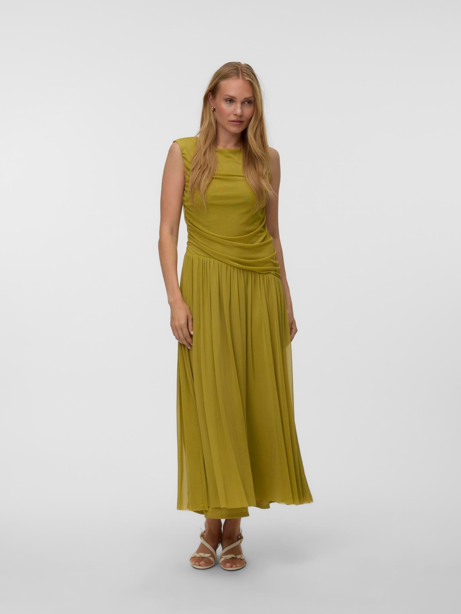 VMPENELOPE Long dress - Pickled Pepper