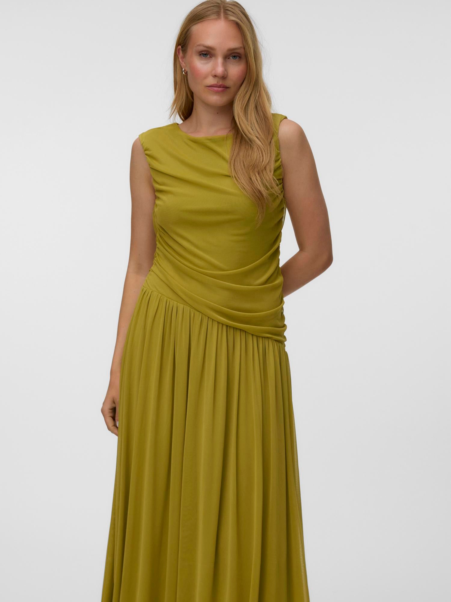 VMPENELOPE Long dress - Pickled Pepper