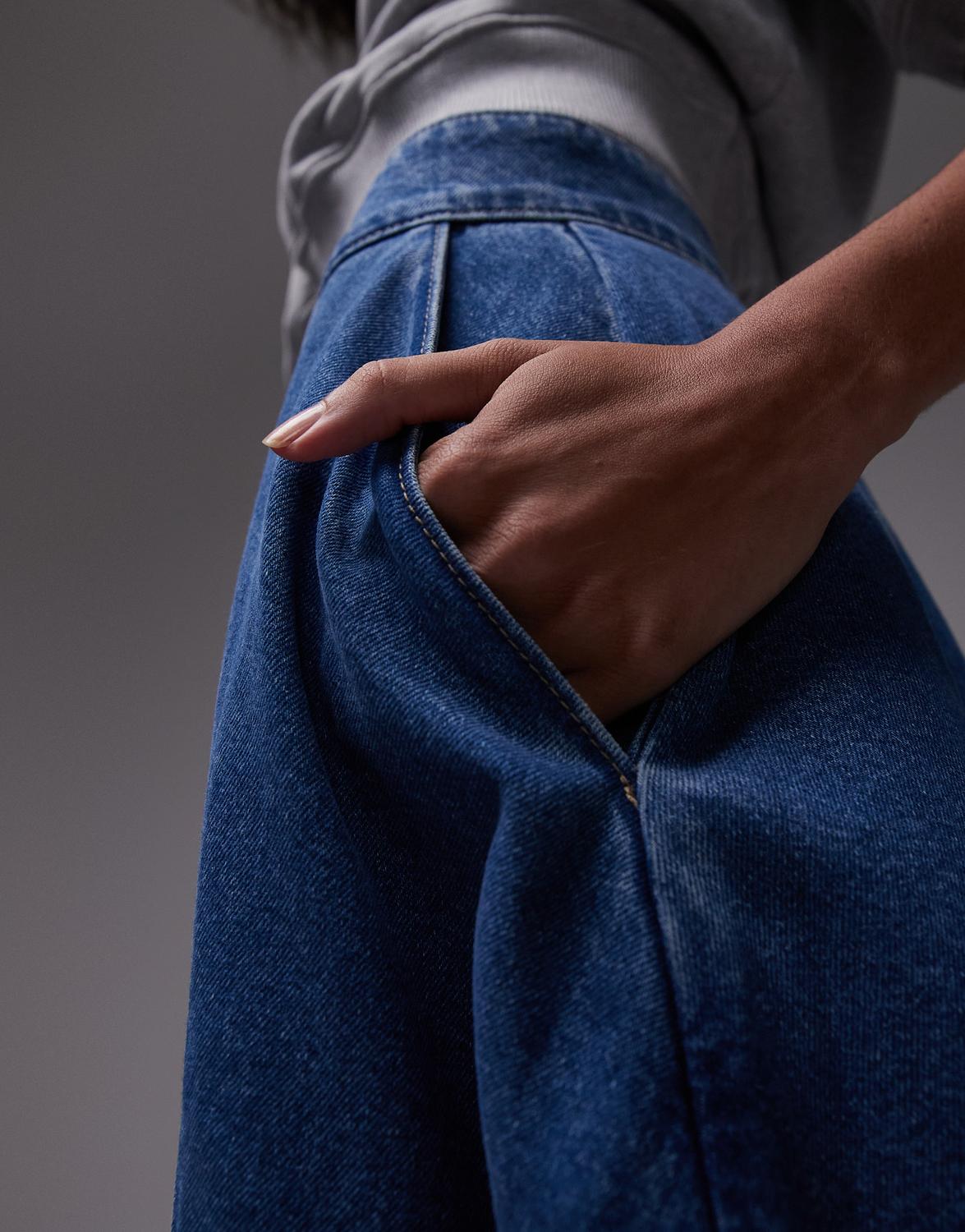 TSELINA DENIM MAXI SKIRT