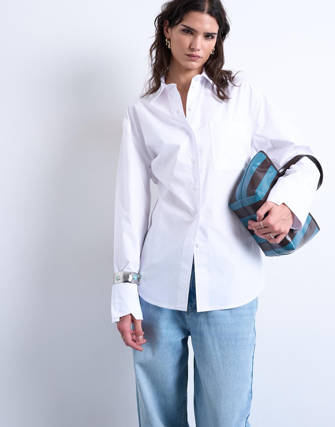 TSDEMI OVERSIZED COTTON SHIRT