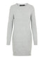 VMDOFFY Knitted dress - Light Grey Melange