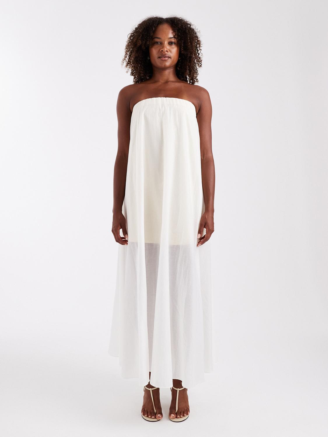TSCALI Long dress - Buttercream
